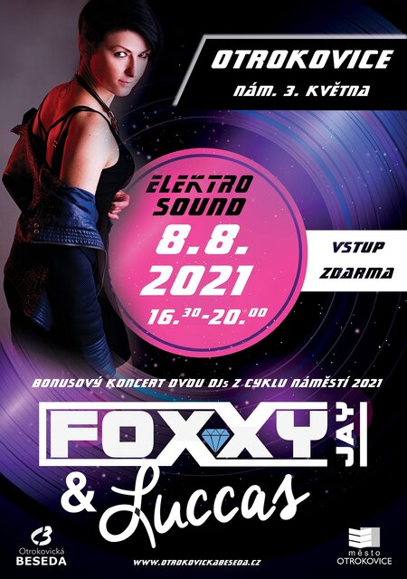 banner DJs Foxxy Jay and LuccaS