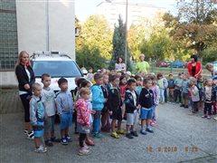 Městská policie Otrokovice v Mateřské školce na ul. Hlavní