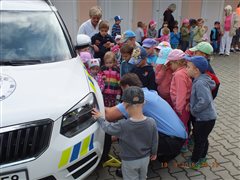 Městská policie Otrokovice v Mateřské školce na ul. j. Jabůrkové