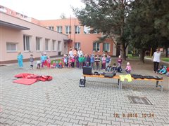 Městská policie Otrokovice v Mateřské školce na ul. j. Jabůrkové