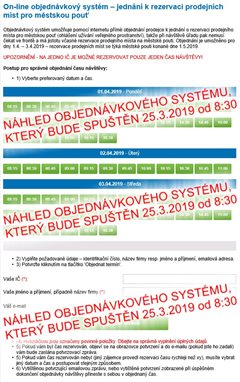 Náhled Objednávkového systému