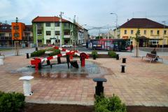 Fontána - nádraží