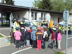 Ukázka techniky městské policie