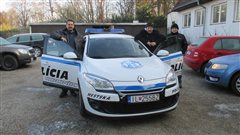 Služební vozidlo MP Dubnica nad Váhom