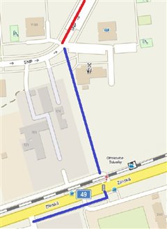 Cyklistické propojení čtvrti Kvítkovice se sídlištěm Trávníky 1