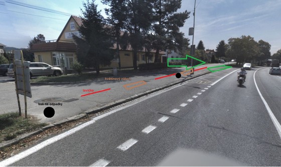 Rekonstrukce autobusové zastávky Kvítkovice – ul. Napajedelská 1