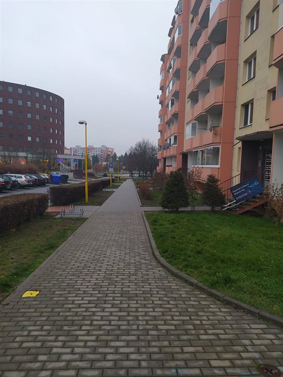 oprava chodníku ul. J. Žižky 2