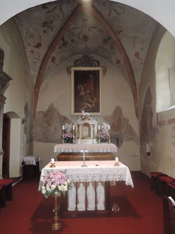 Oltářní obraz kostela sv. Martina v Tlumačově